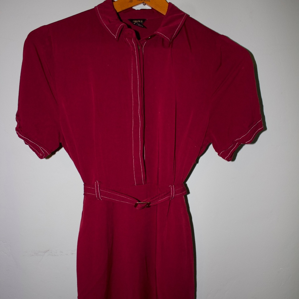 Vintage-style collared dress